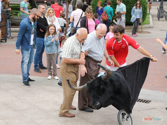 Tauromaquia en familia