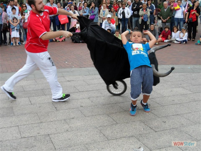 Tauromaquia en familia