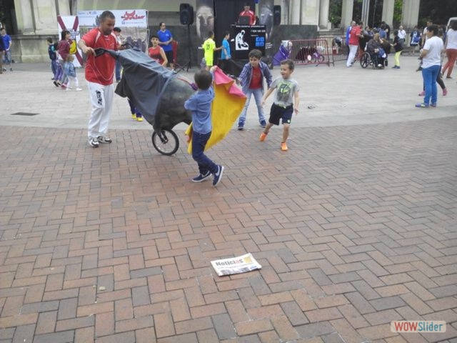 Tauromaquia en familia