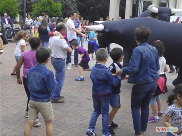 Tauromaquia en familia