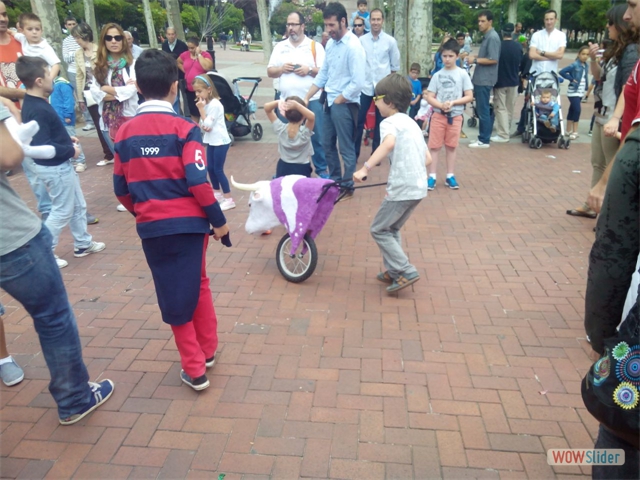Tauromaquia en familia