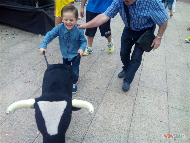 Tauromaquia en familia