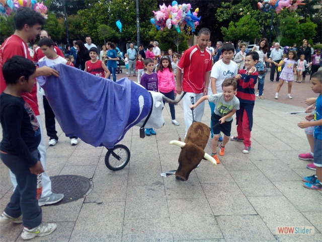 Tauromaquia en familia