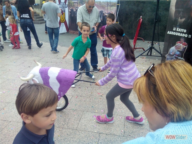 Tauromaquia en familia