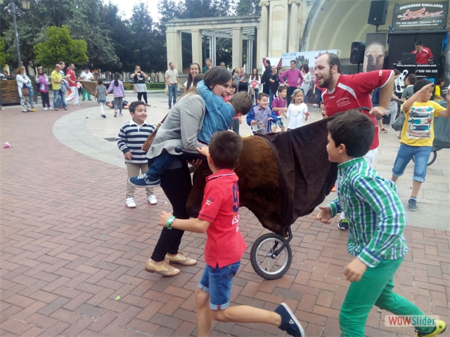 Tauromaquia en familia